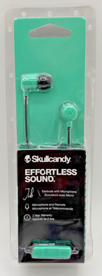 Skullcandy Jib Wired Earbuds 3.5mm AUX Plug Noise Isolating Fit in-Line Call