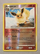Pokemon TCG Flareon 19/100 Majestic Dawn Reverse Holo 2008