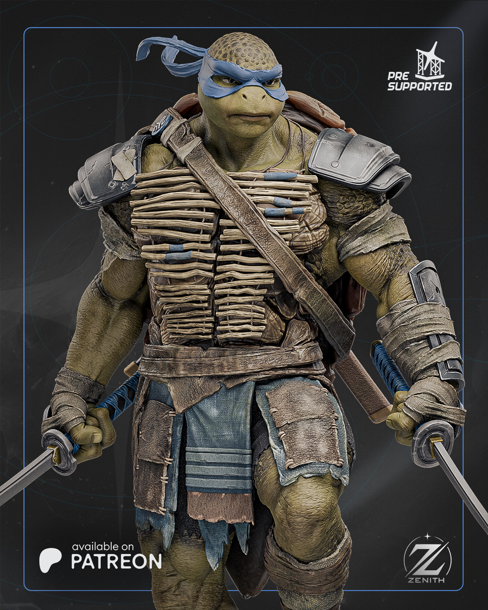 Leonardo | TMNT | Zenith | UNPAINTED | 1/8 Scale Resin Kit | eBay