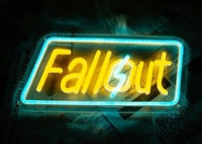 Fallout lightning Neon Sign light Gaming LED Neon Sign for Wall Decor
