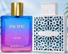 Rayhaan Pacific Aloha & Azul by Rayhaan Eau De Parfum For Unisex - 100 ML Each