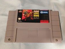 Super Nintendo Operation Logic Bomb Cartride SNES NTSC Authentic Tested