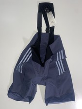 Adidas L Cycling Adiv Tights Bib Reflective Blue Adventure Biking Cycle NWT 170