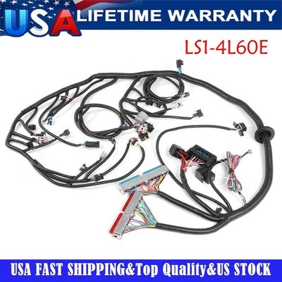 LS1 4L60E Stand Alone Harness For LS SWAP 4.8 5.3 6.0 97-06 Drive by Cable DBC