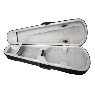 Durable Cloth Fluff Triangle Shape Hard Case Lightweight for 4/4 Violin