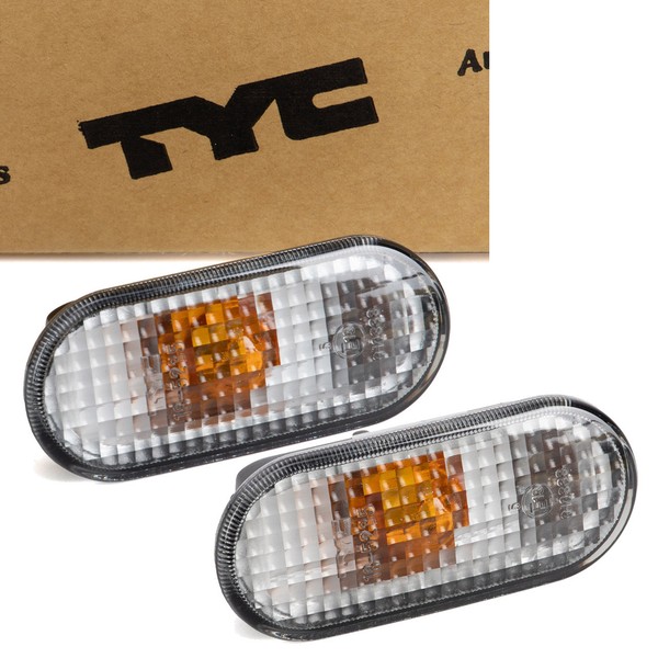 2X TYC Blinkleuchte Blinker Seitlich FüR VW Golf 4 Bora Passat B5 Sharan 7M T5-image