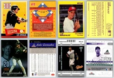 Luis Gonzalez 4 Card Lot - Rookie Arizona Diamondbacks Hall of Fame Astros RC