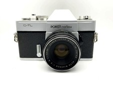 Porst reflex C-TL + Rikenon 55mm f/2.8 Kit Set Analog SLR 35mm Kamera Objektiv