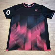 Badminton YONEX Uniform Japan National Team Size O Worn by Naraoka Player