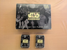 Star Wars CCG Premiere Lot: 2-Player Game + Two (2) Light & Dark Starter Decks