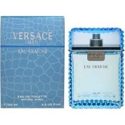VERSACE MAN EAU FRAICHE EDT SPRAY (MEN) 3.4 OZ *NEW IN BOX*