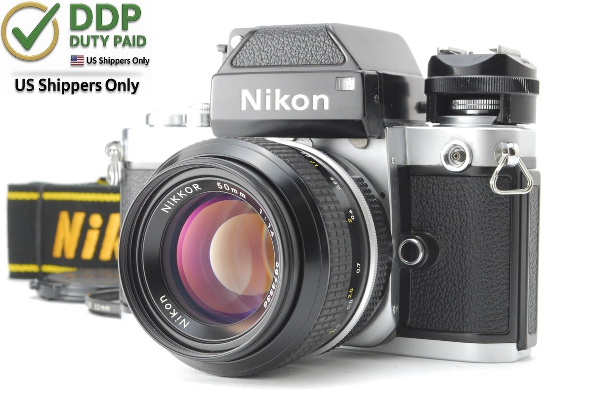 ニコン NIKON F2 フォトミック DP-1 50mm f1.4 Near MINT+++] Nikon F2 Photomic DP-1 Film Camera 50mm f1.4 Lens