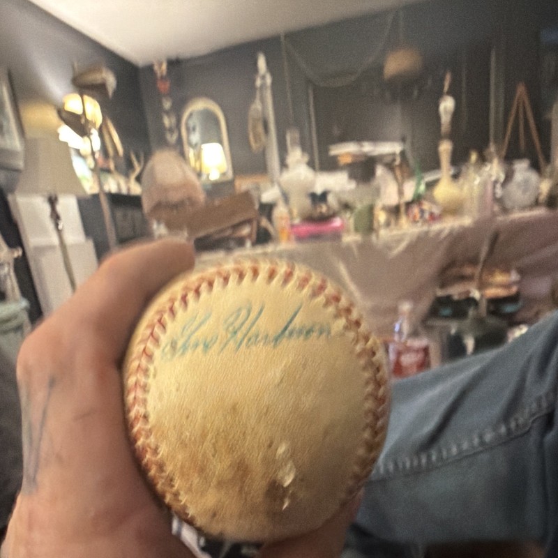Spalding L.L. President Cowan Signed Autographed Baseball Ball Original