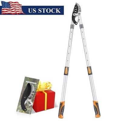 27-41'' Extendable Anvil Loppers Heavy Duty W/ Compound Action Tree Trimmer New