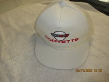 Chevrolet Corvette , White BASEBALL CAP , One Size
