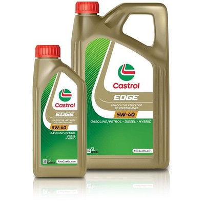 1 L + 5 L = 6 LITER CASTROL EDGE 5W-40 MOTOR-ÖL MOTOREN-ÖL