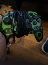 Wired Nintendo Switch 1 Pro Controller Mario Design