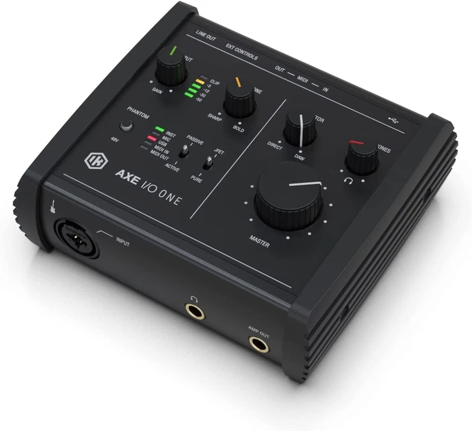 AXE I/O One - Professional USB Audio Interface with Z-TONE advanced guitar to... - Image 3 of 4