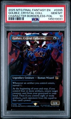 2025 MTG FINAL FANTASY #0395 GOLBEZ, CRYSTAL COLLECTOR PSA 10 | eBay