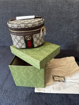 GUCCI Mini Bag / Beauty Case / Ophidia Bag / GG Canvas