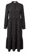 Anthropologie LOUCHE Macha Mushroom Midi Prairie Dress Women's US Size 12