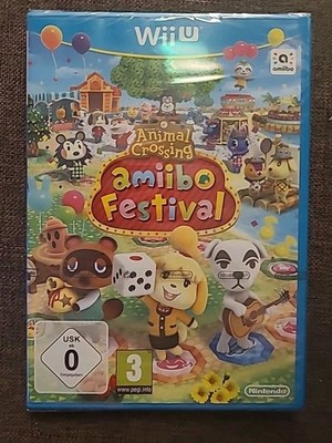Animal Crossing: Amiibo Festival Nintendo Wii U Brand New and Sealed