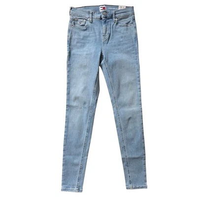 Tommy Hilfiger Damen / Jugend Jeans Nora Gr. W24/L28 Hellblau Stretch Denim NEU - Bild 1 von 4