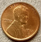 1915-D  Lincoln Wheat Cent - [XF EF] Extremely Fine Details (Cleaned) ~ C046