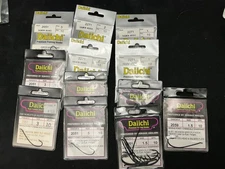 Alec Jackson's  Daiichi Spey/Dee/Streamer Salmon hooks Japanned Finish