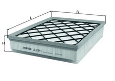 Luftfilter MAHLE LX 2641 Filtereinsatz für BMW E71 X6 X5 E72 E70 xDrive