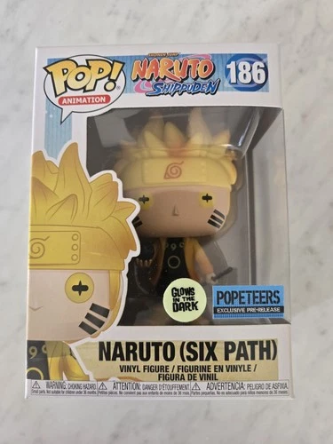 Funko Pop Naruto (Six Path) #186 GITD Popeteers Exclusive