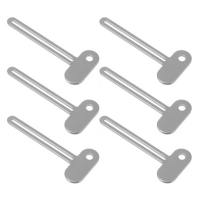 6 Pcs Metal Tube Squeezers Toothpaste Roller Squeezer Tool for Bathroom Use
