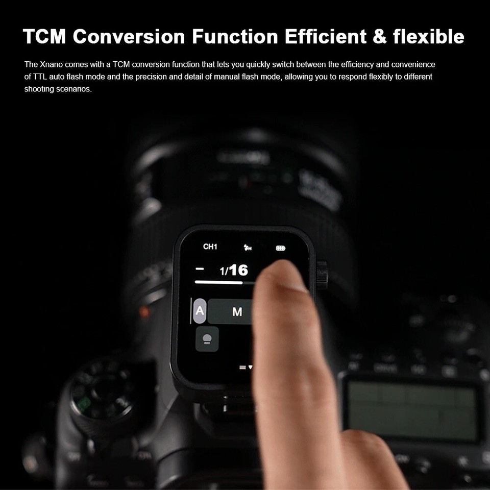 Trigger Flash Wireless Godox X3-C Per Canon - Trasmettitore Flash Con Schermo OLED - Foto 2