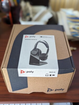 Poly (Plantronics) Voyager Focus UC B825-M Bluetooth Headset 202652-102 / New