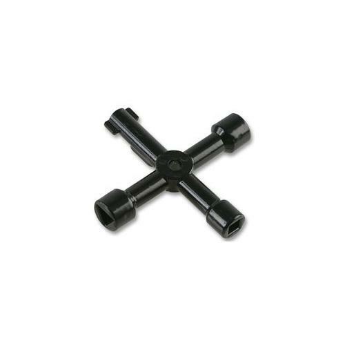 CITY HAND TOOLS - 3196 - 4 WAY UTILITY KEY - Picture 2 of 2