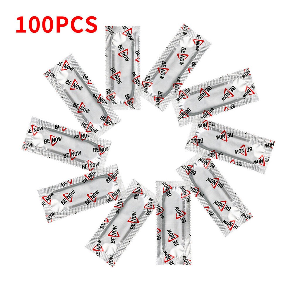 100pcs Latex Kondome Bulk Pack:Ultra-Thin Extended Pleasure Extra Time Sex Delay