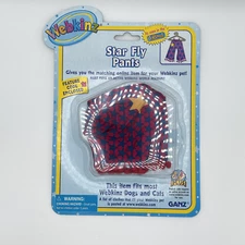 ✨ New Webkinz Star Fly Pants - Unused Code, Pet & Smoke-Free Home ✨