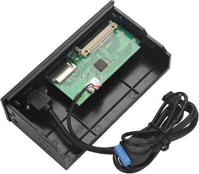 PC Front Panel Internal Card Reader, Multi-Function USB 3.0 Hub Card Reader Supp