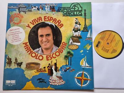 Manolo Escobar - Y Viva España 12'' Vinyl Maxi Spain