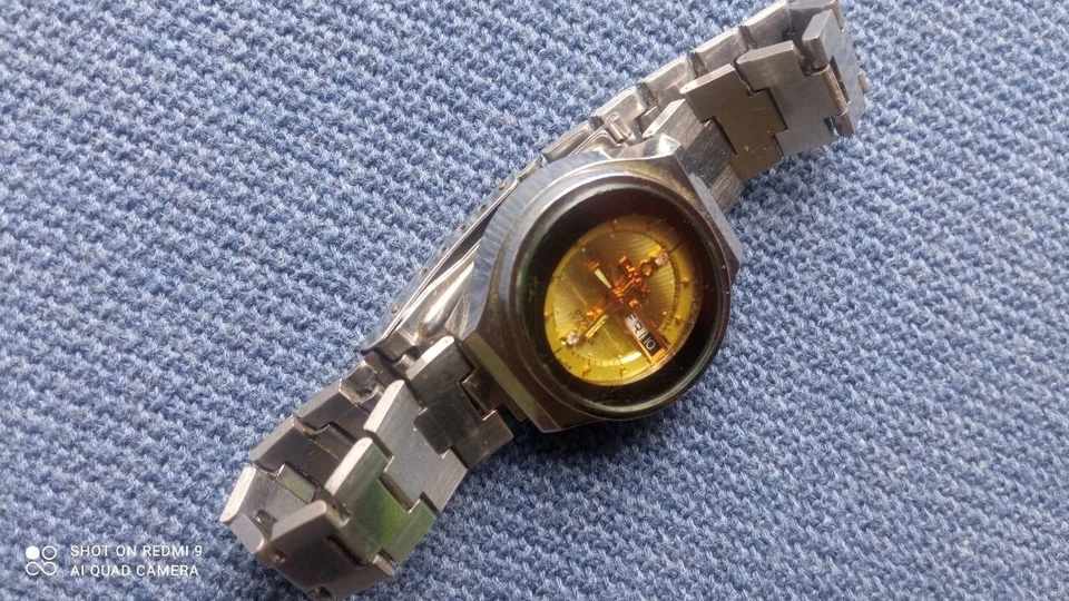 Vintage Omax Crystal Automatic Swiss Made 17j Ladies Watch 27mm - Image 4 of 4