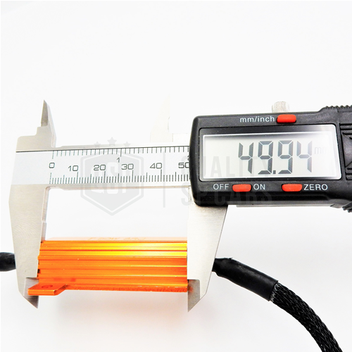 X1 Filtro RESISTENZA Corazzata CANBUS 50W-6 OHM per Lampade Led H7 SPEGNI SPIA - Foto 5 di 9