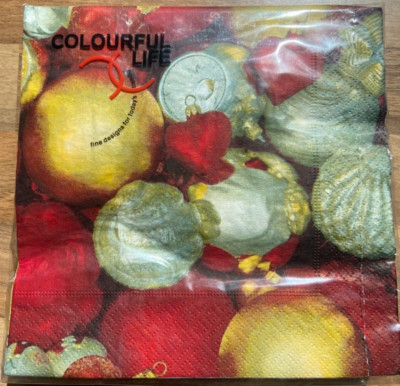 Colourful Life Servietten Tissue 3lagig 33x33 cm Heyday Serviettentechnik