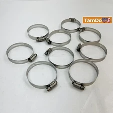 Ideal Tridon Hose Clamps Stainless Steel  5 3/4 Size 40 - Box of 9