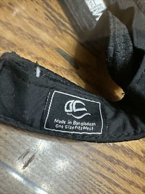 Autographed/Signed JENNIE FINCH Visor Hat. Black | eBay display picture 3