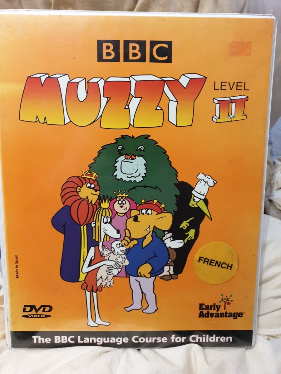 BBC Muzzy French Language Course for Children Level 2 - Book & 6