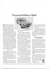 1968 Rolls Royce Silver Shadow $19,600 Silver British Original Print Car Ad