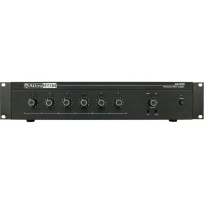 Atlas Sound AA120G 6-Input, 120-Watt Mixer Amplifier