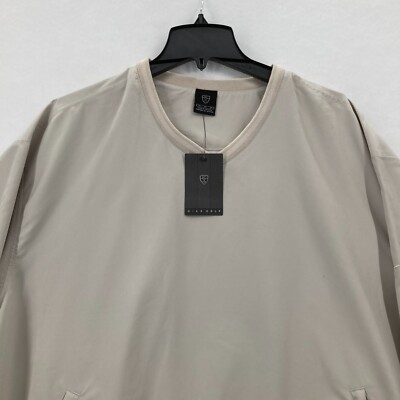 Vintage NIKE GOLF プルオーバー シャツ ベージュ XL Vintage Nike Golf Windbreaker Pull Over Jacket Mens XL Beige