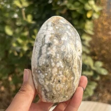 430g Natural Ocean Jasper Free Form Mineral Crystal Healing