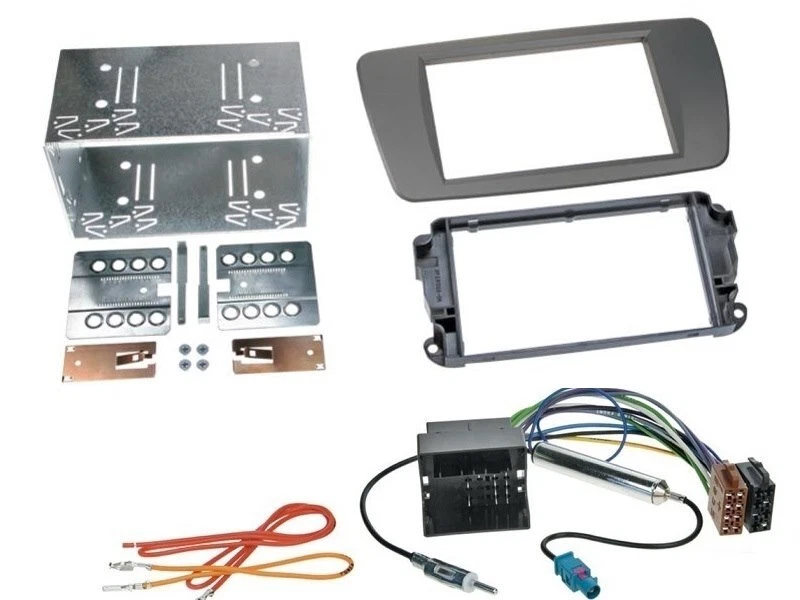 JVC 2 DIN Digital Autoradio Bluetooth USB für Seat Ibiza IV conemaragrau - Bild 2 von 4